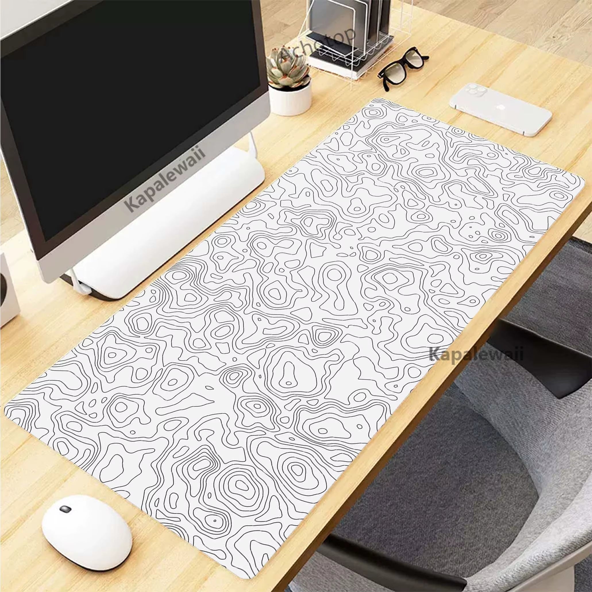 Desk Mat Kubot Serie Topo - Edición Cartográfica